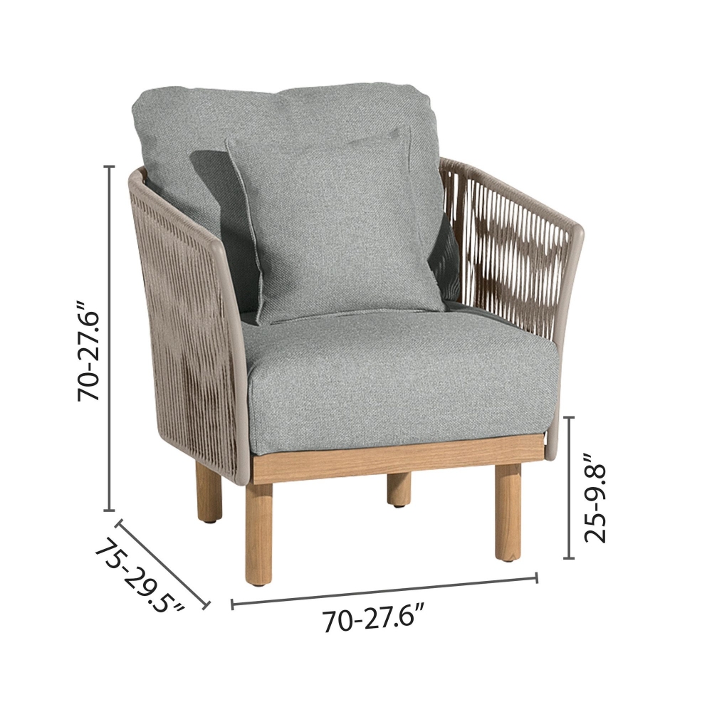 Diphano Newport lounge chair with cushions