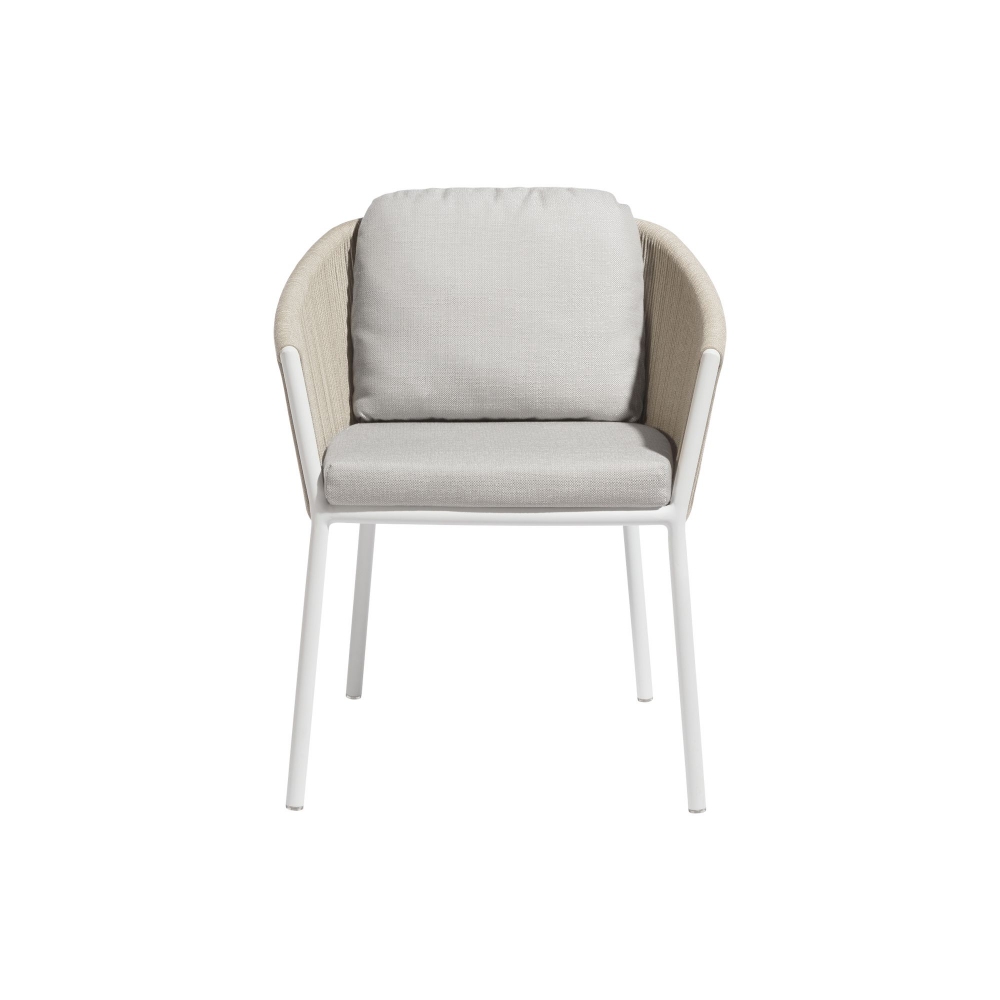 Diphano Omer dining armchair with cushions