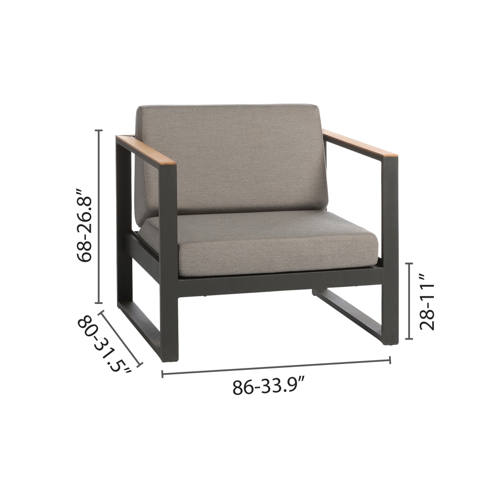 Diphano Landscape Teak lounge chair