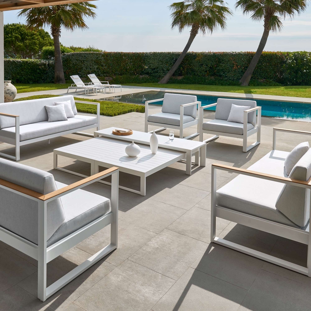 Diphano Landscape Teak lounge chair