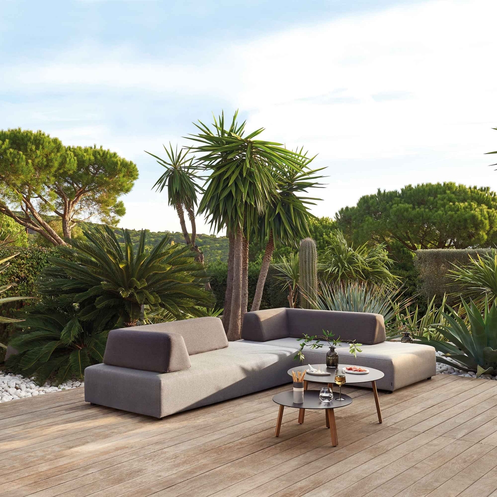 Diphano Sunset movable backrest right corner