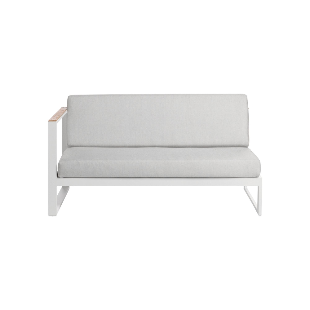 Diphano Seduta 2 posti destra con cuscini Landscape Teak