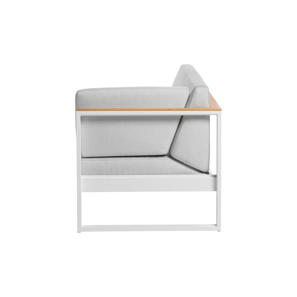 Diphano Seduta 2 posti sinistra con cuscini Landscape Teak