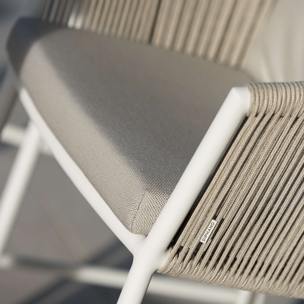 Diphano Omer barstool 77,5h cm with cushions