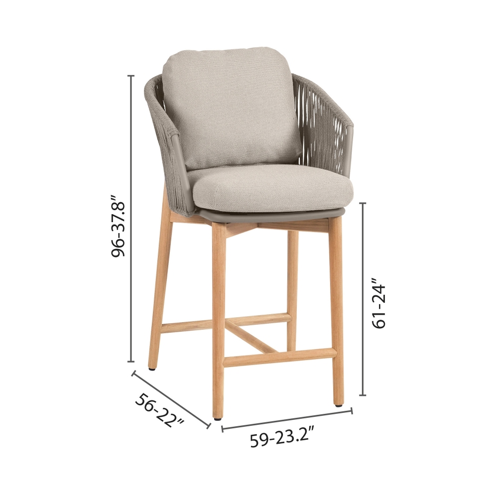 Diphano Newport barstool 61h cm