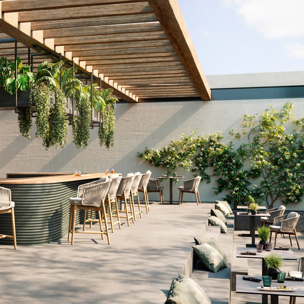 Diphano Newport barstool 61h cm