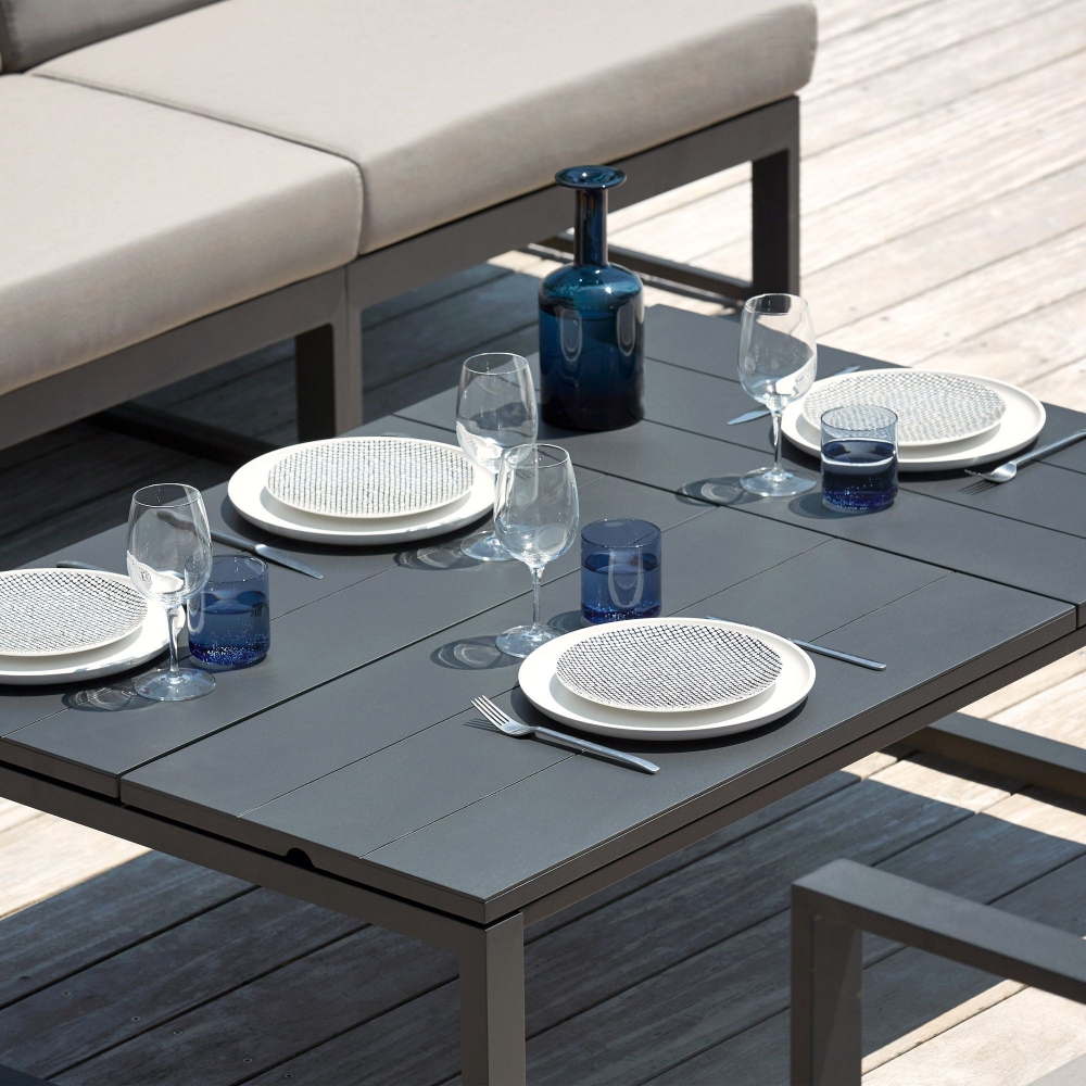 Diphano Landscape Teak adjustable top coffee table