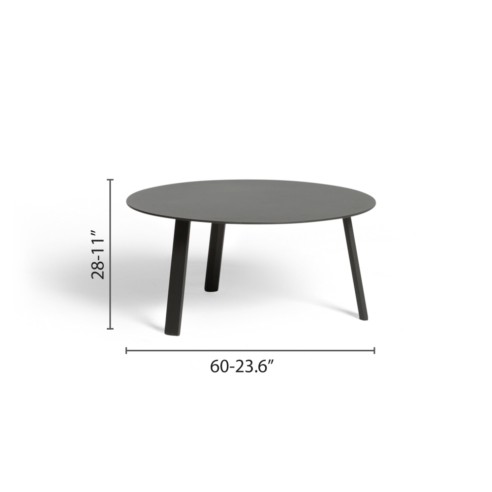 Diphano Easy Fit side table Elite 60xR cm 28h cm