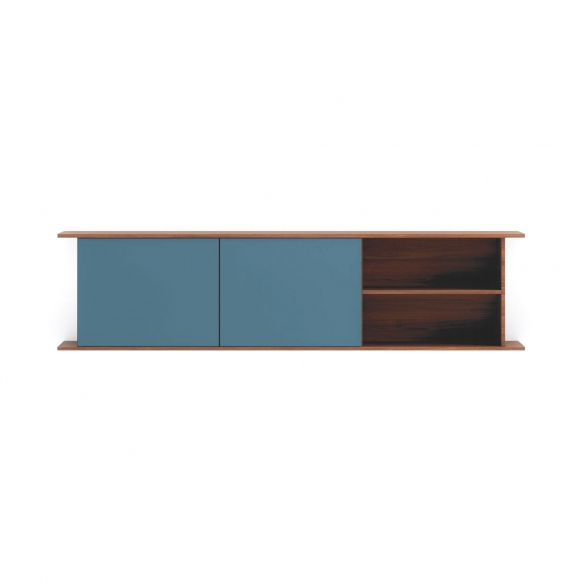 Sculptures Jeux Sideboard 7For 168x56x42h - 2 doors + open shelf