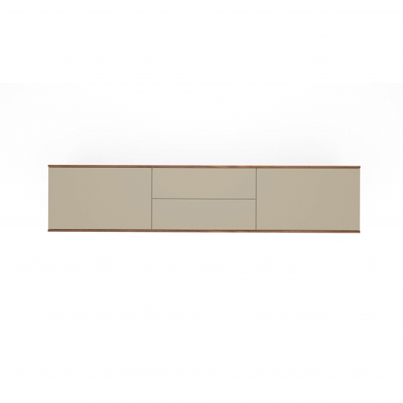 Sculptures Jeux 7For sideboard 196x42x14h - 2 doors + 2 drawers