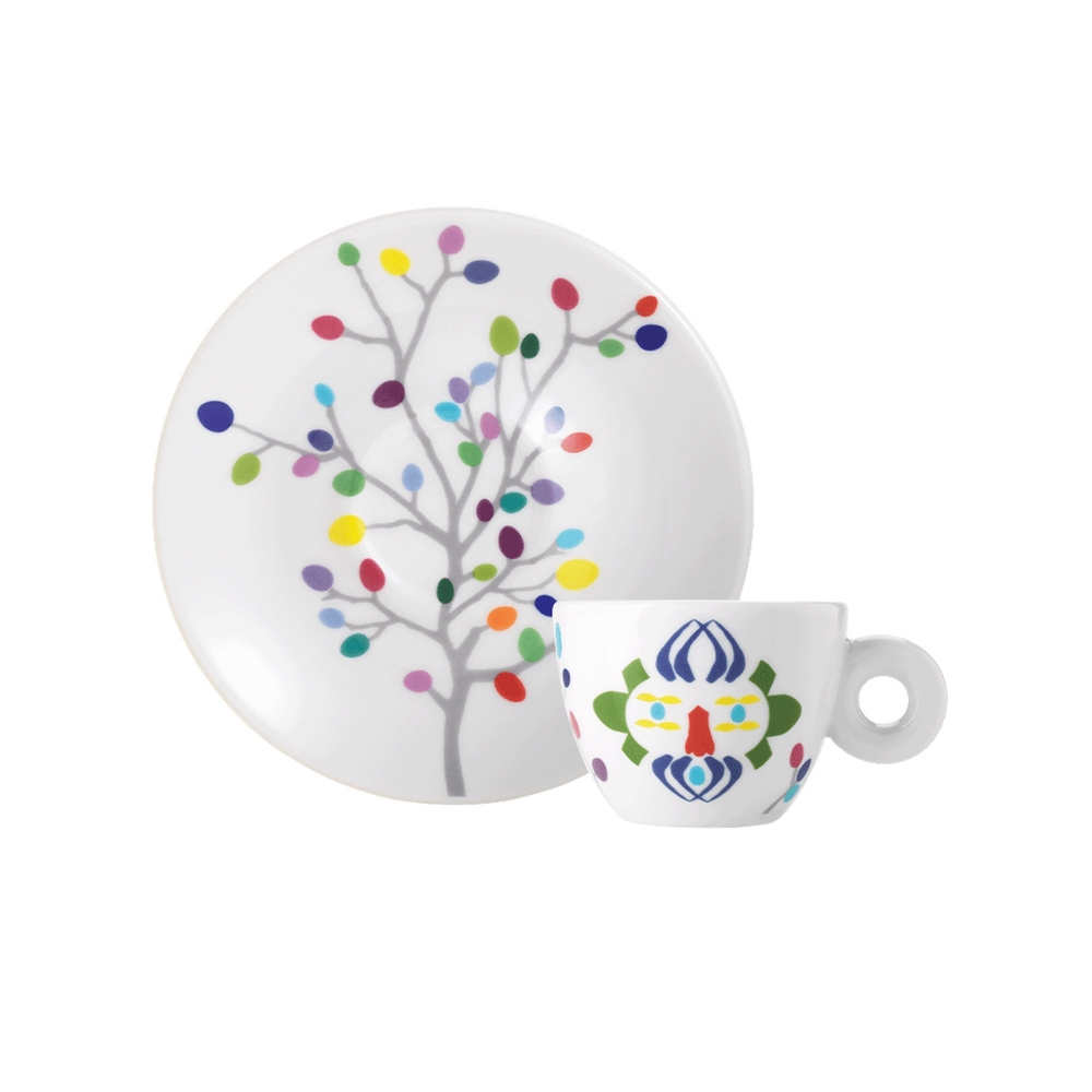 Illy 2 Tazze Espresso Illy Art Collection Pascale Marthine Tayou
