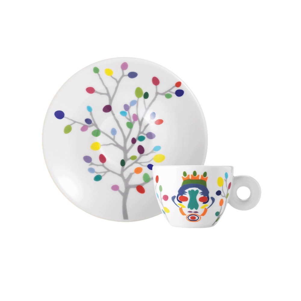 Illy 2 Tazze Espresso Illy Art Collection Pascale Marthine Tayou