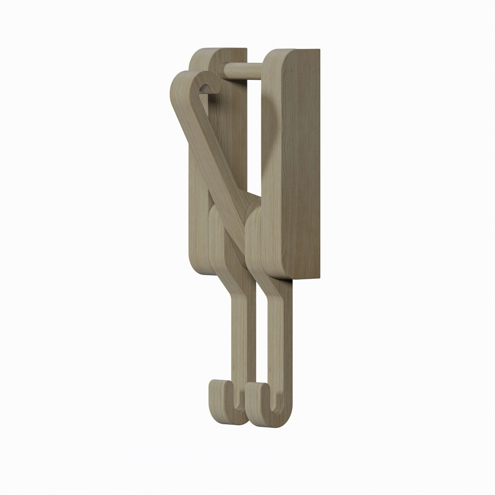 Sculptures Jeux Hidden small wall coat hanger