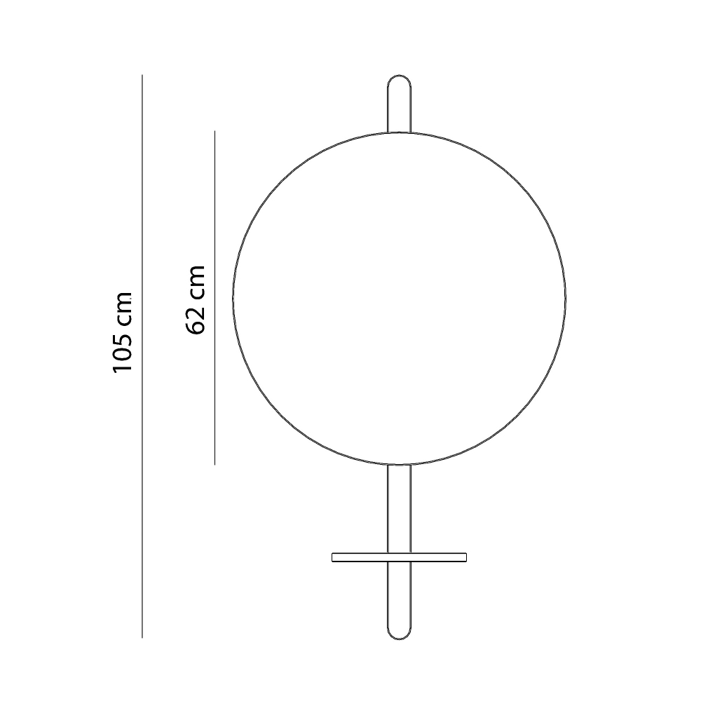 Sculptures Jeux Specchio tondo Burlesque