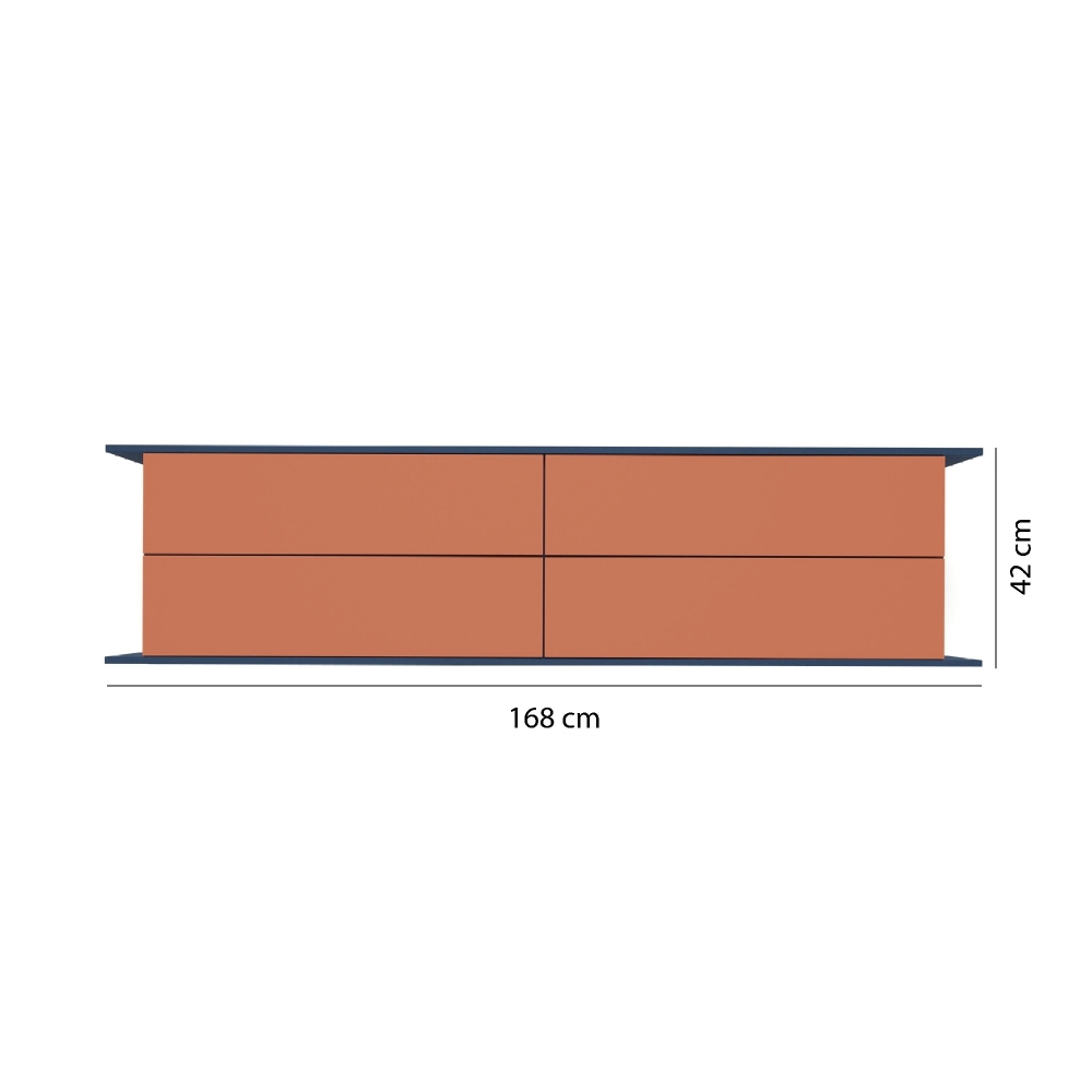 Sculptures Jeux Madia 7For 168x42x42h - 4 cassetti