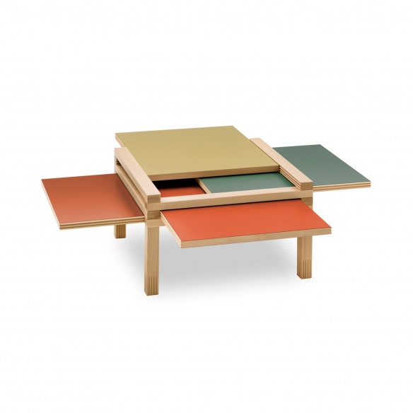 Sculptures Jeux Tavolino Par4 - Struttura in rovere