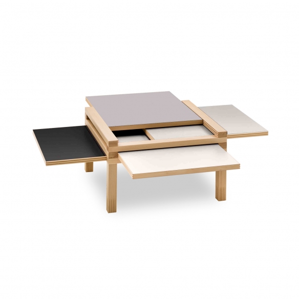 Sculptures Jeux Tavolino Par4 - Struttura in rovere