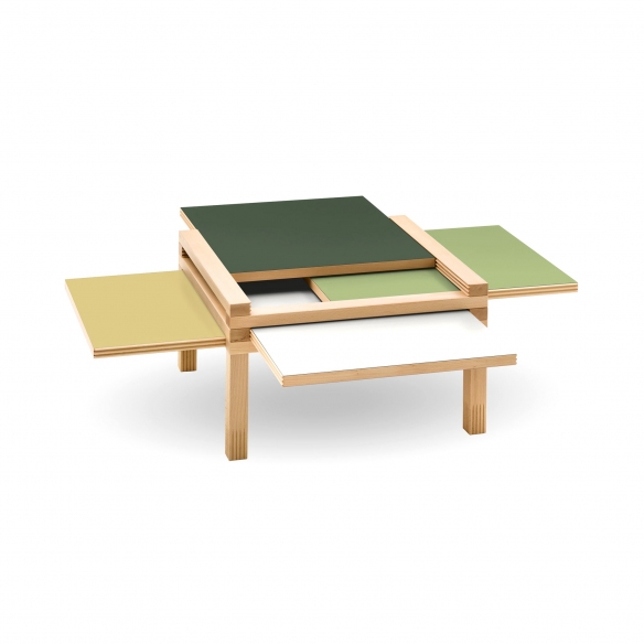 Sculptures Jeux Tavolino Par4 - Struttura in rovere