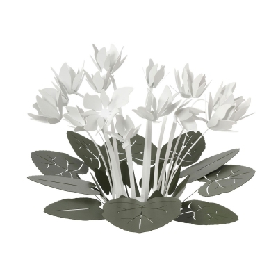 Arti e Mestieri centrotavola Ciclamino