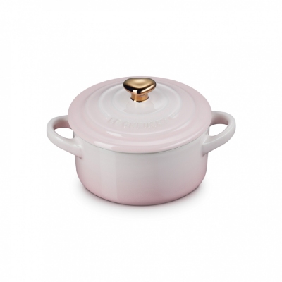 Le Creuset Mini cocotte con pomolo a cuore L'Amour Collection cm. 10
