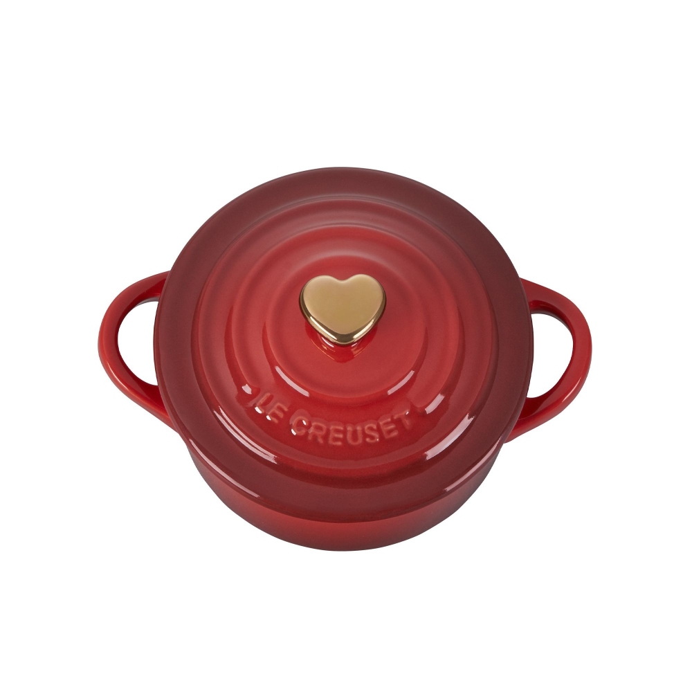 Le Creuset Mini cocotte con pomolo a cuore L'Amour Collection cm. 10