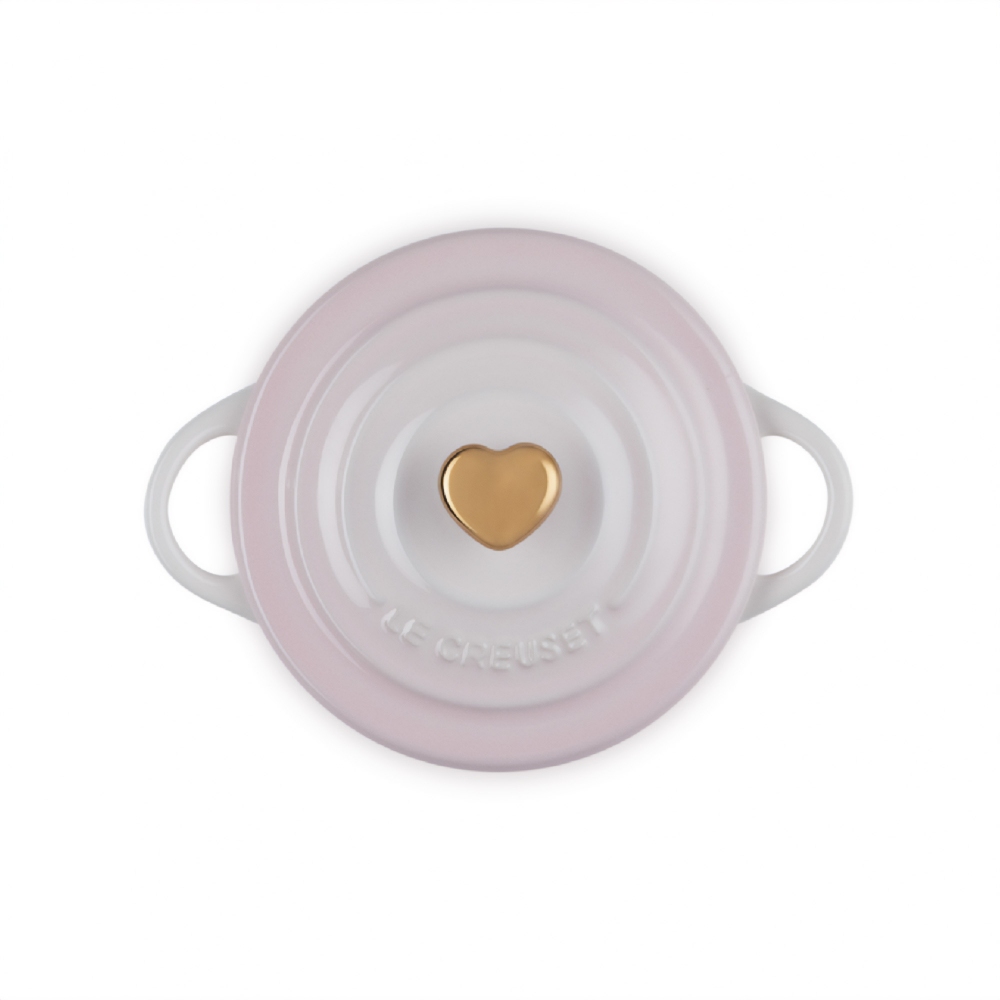 Le Creuset Mini cocotte con pomolo a cuore L'Amour Collection cm. 10