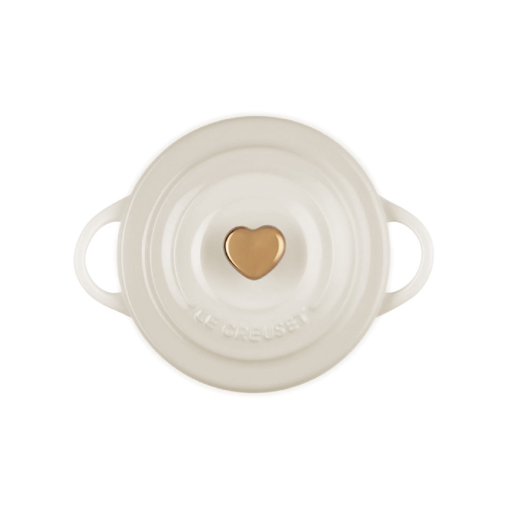 Le Creuset Mini cocotte con pomolo a cuore L'Amour Collection cm. 10