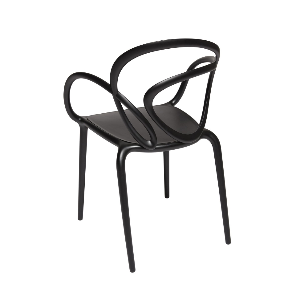 Sedia loop with cushion indoor