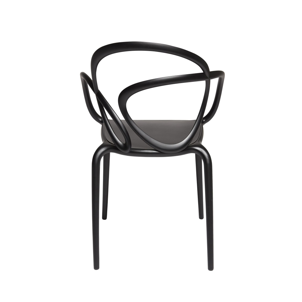 Sedia loop with cushion indoor