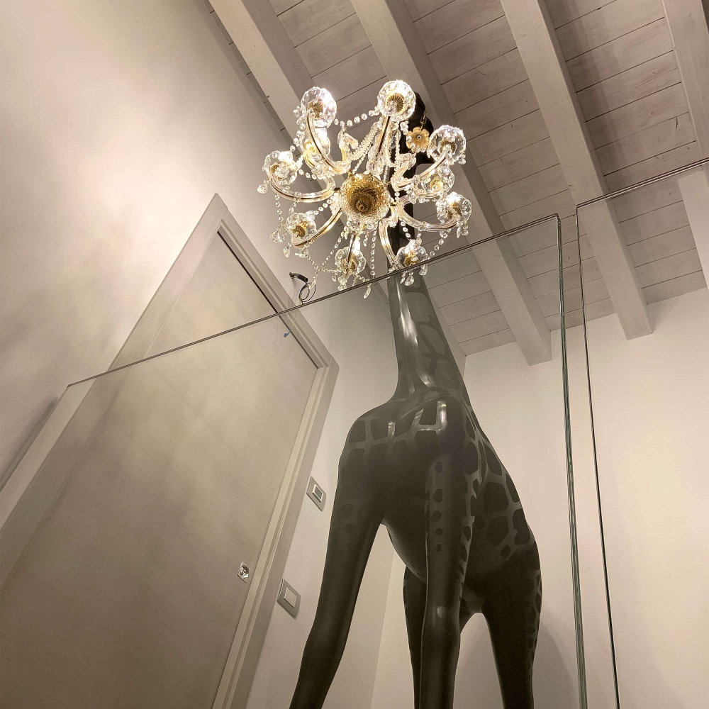 Qeeboo Giraffe In Love M Indoor mt. 2,65 floor lamp
