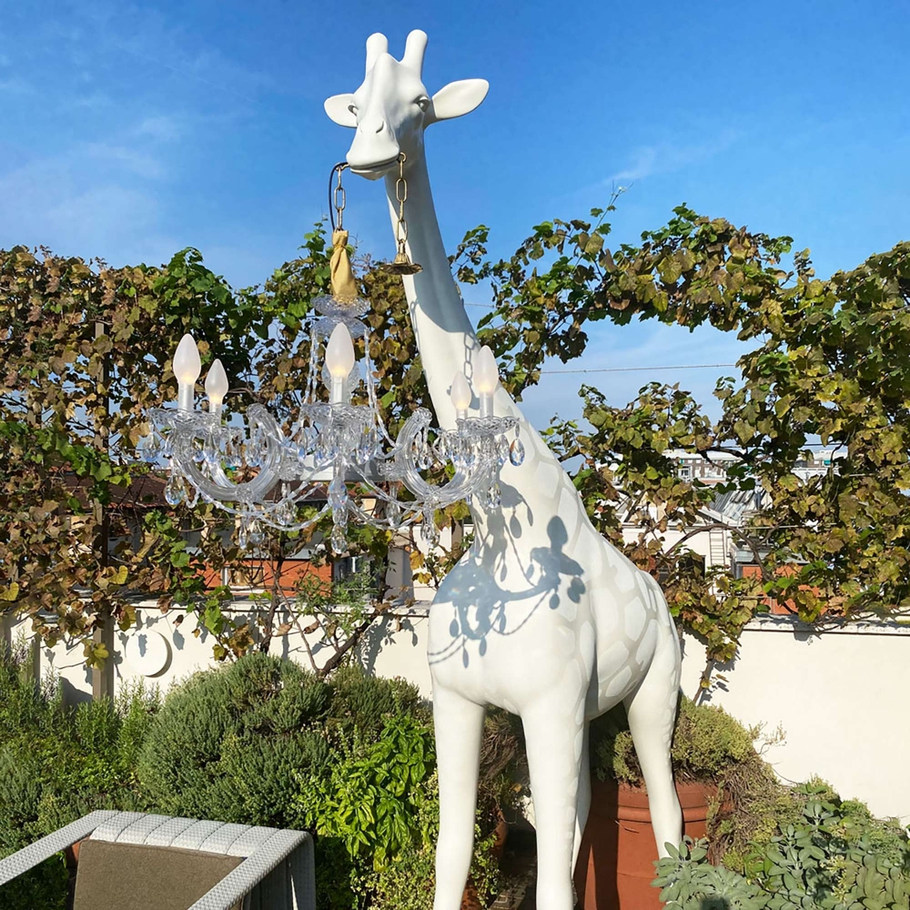 Qeeboo Giraffe In Love M Outdoor mt. 2,65 floor lamp