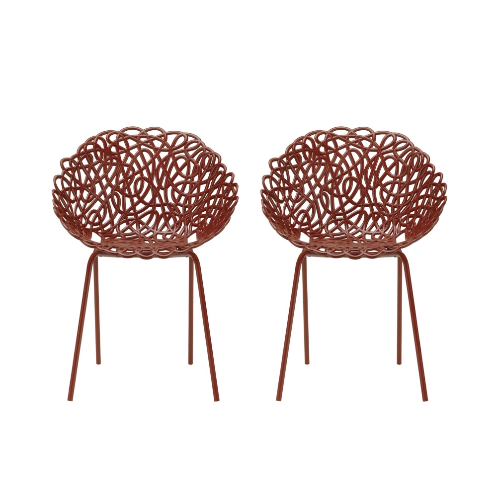 Qeeboo Set of 2 Bacana Outdoor chairs