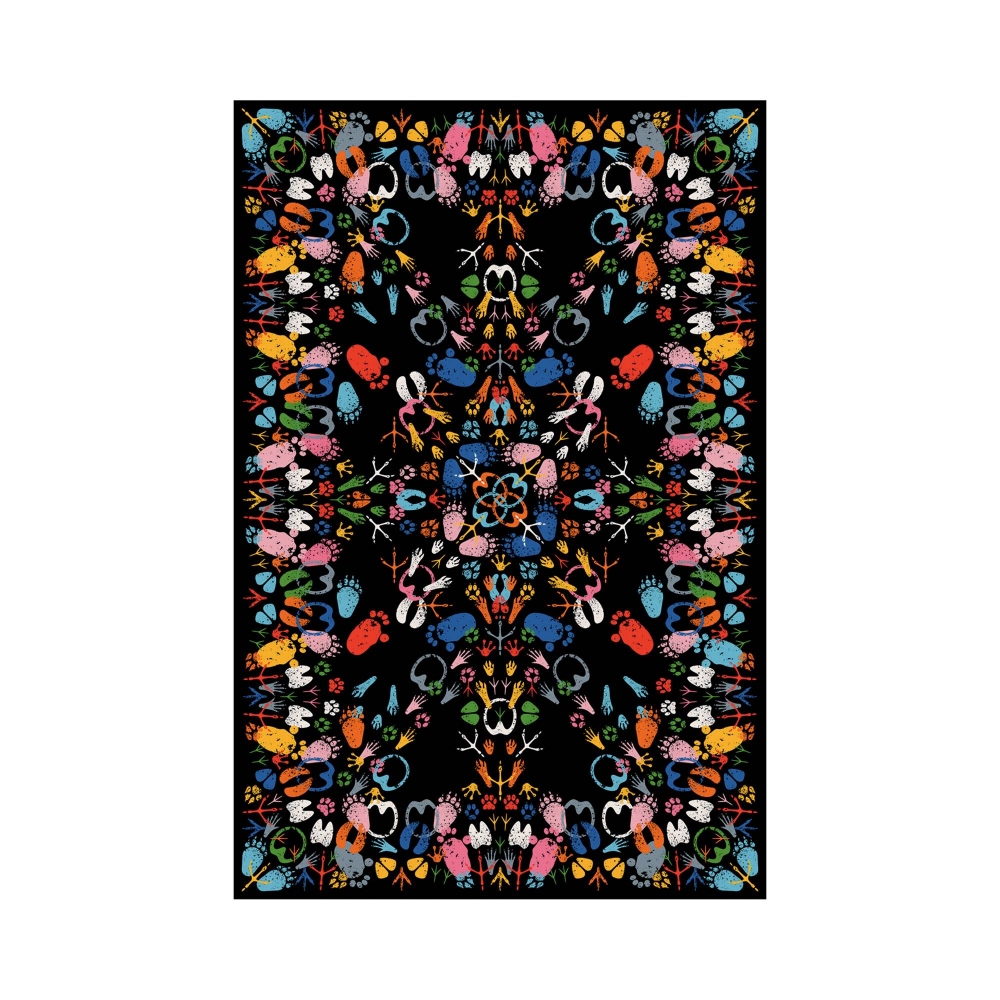 Qeeboo Tappeto Let's Dance Animal...