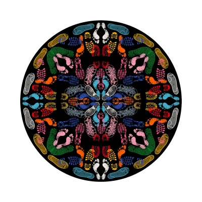 Qeeboo Tappeto Let's Dance...