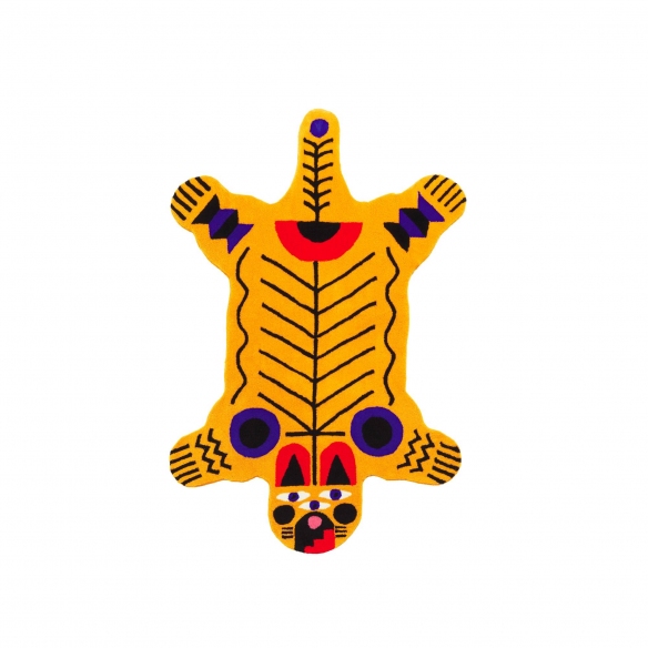 Qeeboo Oggian Italian Tiger M shaped carpet