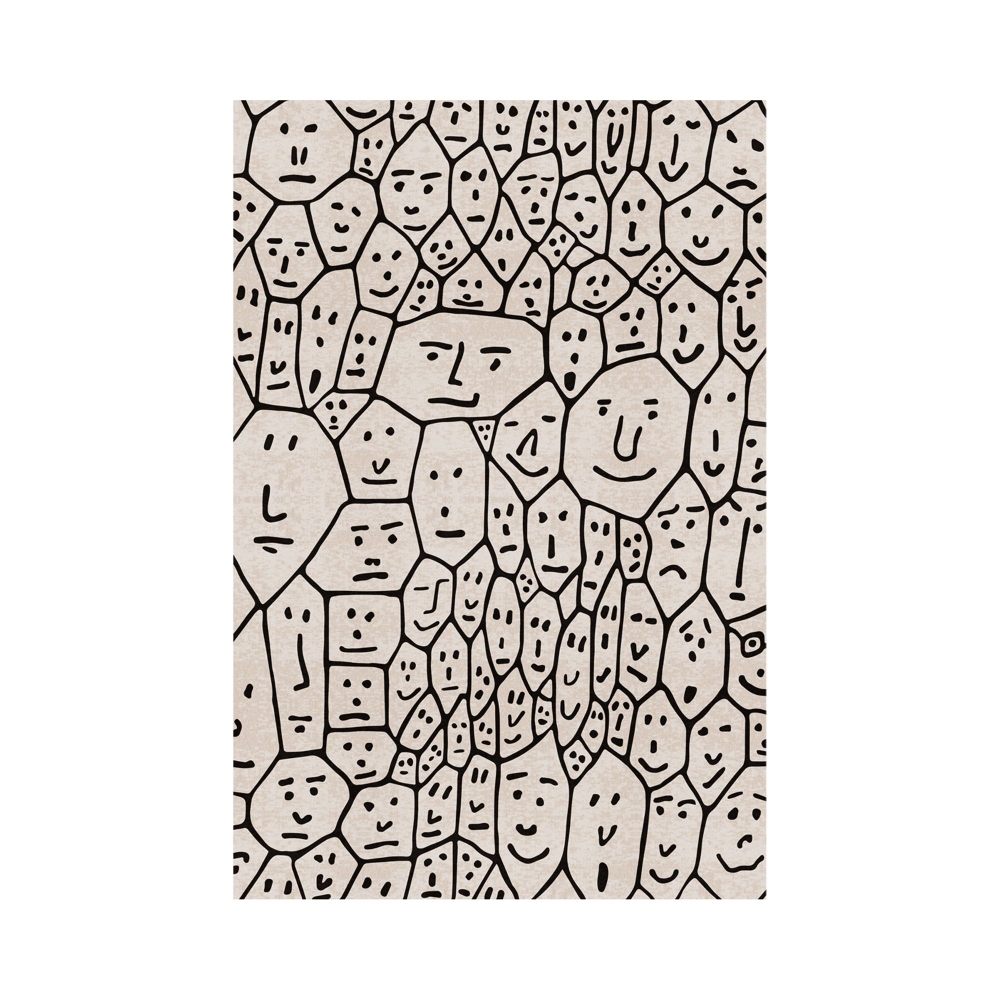 Qeeboo People 1 carpet