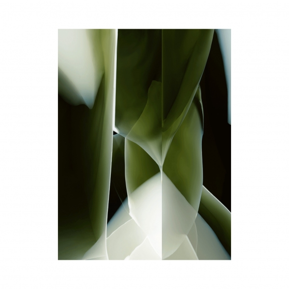 Qeeboo Studio Nucleo Green Onyx carpet (3x4m)