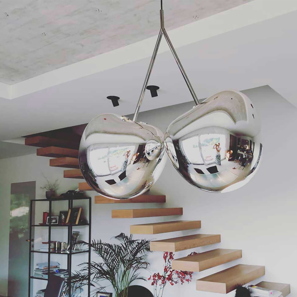 Qeeboo Cherry metal pendant lamp