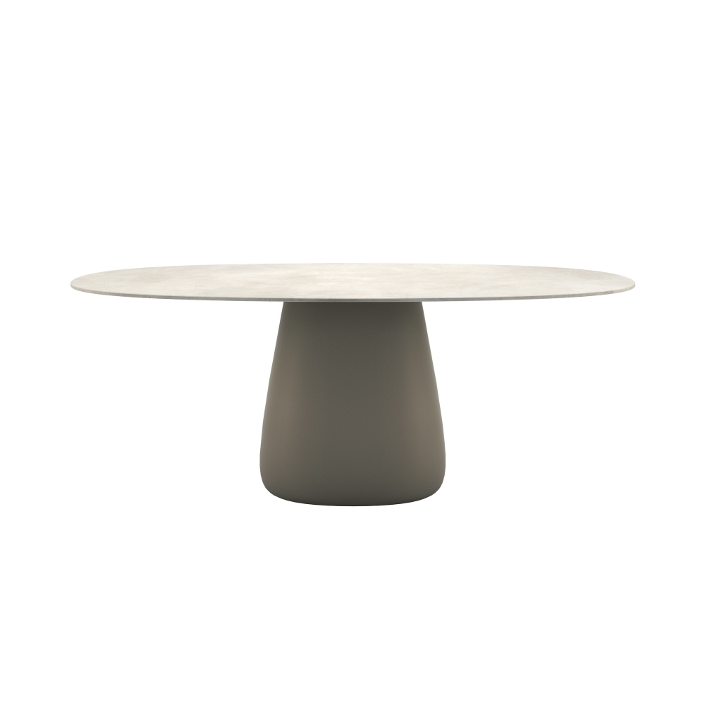 Qeeboo Tavolo Cobble 190 cm Top in...