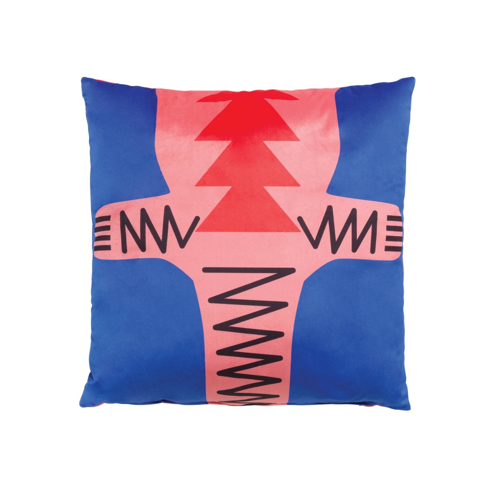 Qeeboo Cuscino Oggian Crocopink 45x45 cm