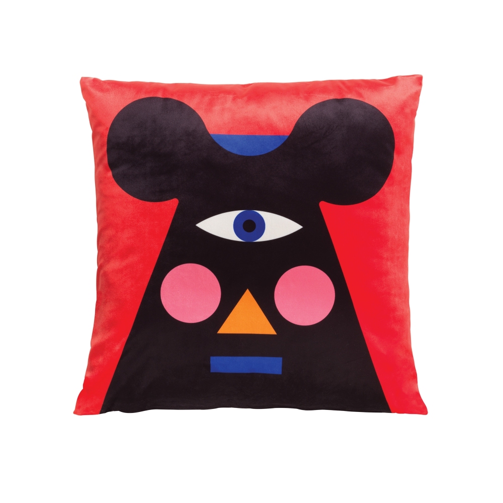 Qeeboo Oggian Mr. Mouse 45x45 cm cushion