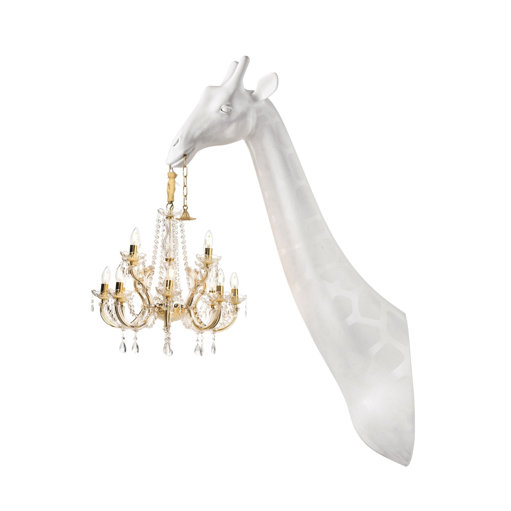 Qeeboo Giraffa in Love 1,73 mt wall lamp