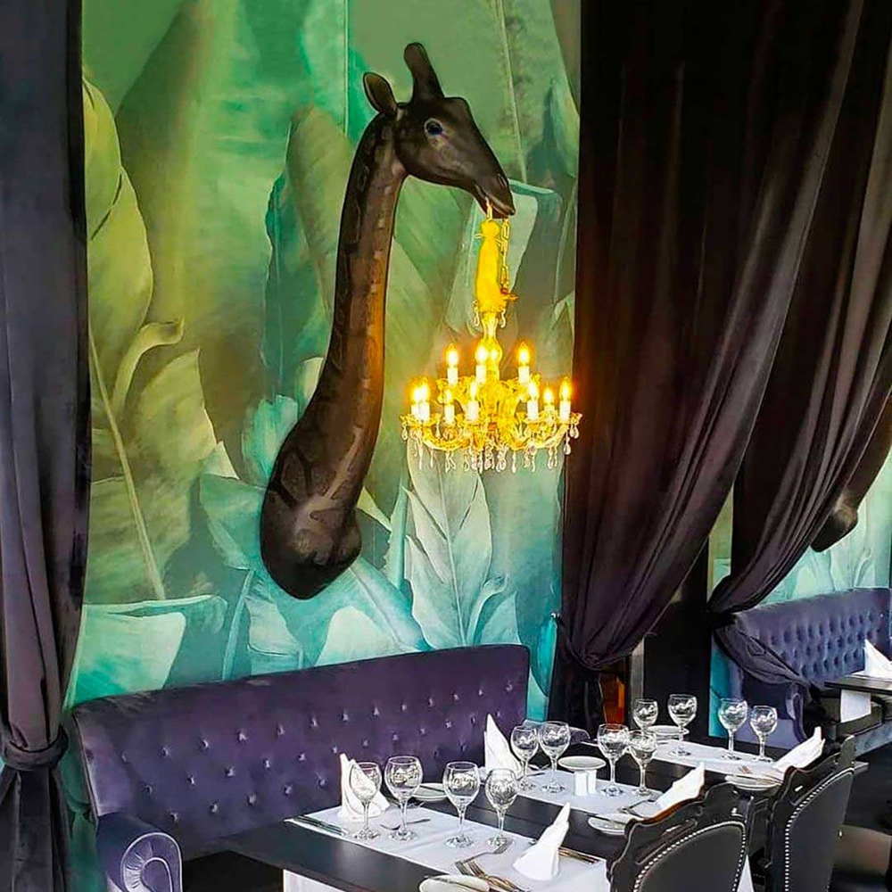 Qeeboo Giraffa in Love 1,73 mt wall lamp