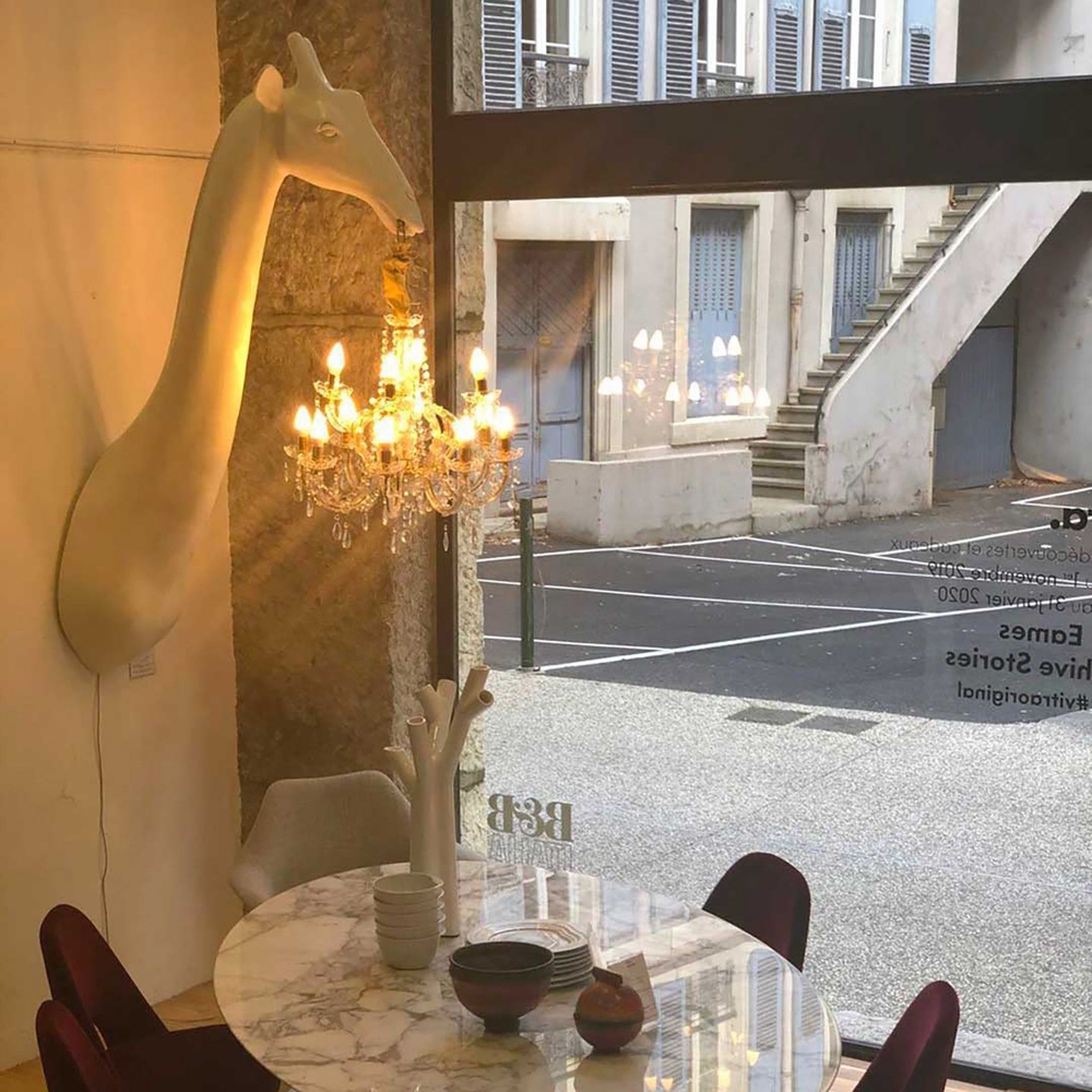 Qeeboo Giraffa in Love 1,73 mt wall lamp