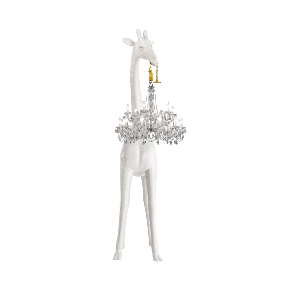 Qeeboo Giraffe in love XL outdoor floor lamp