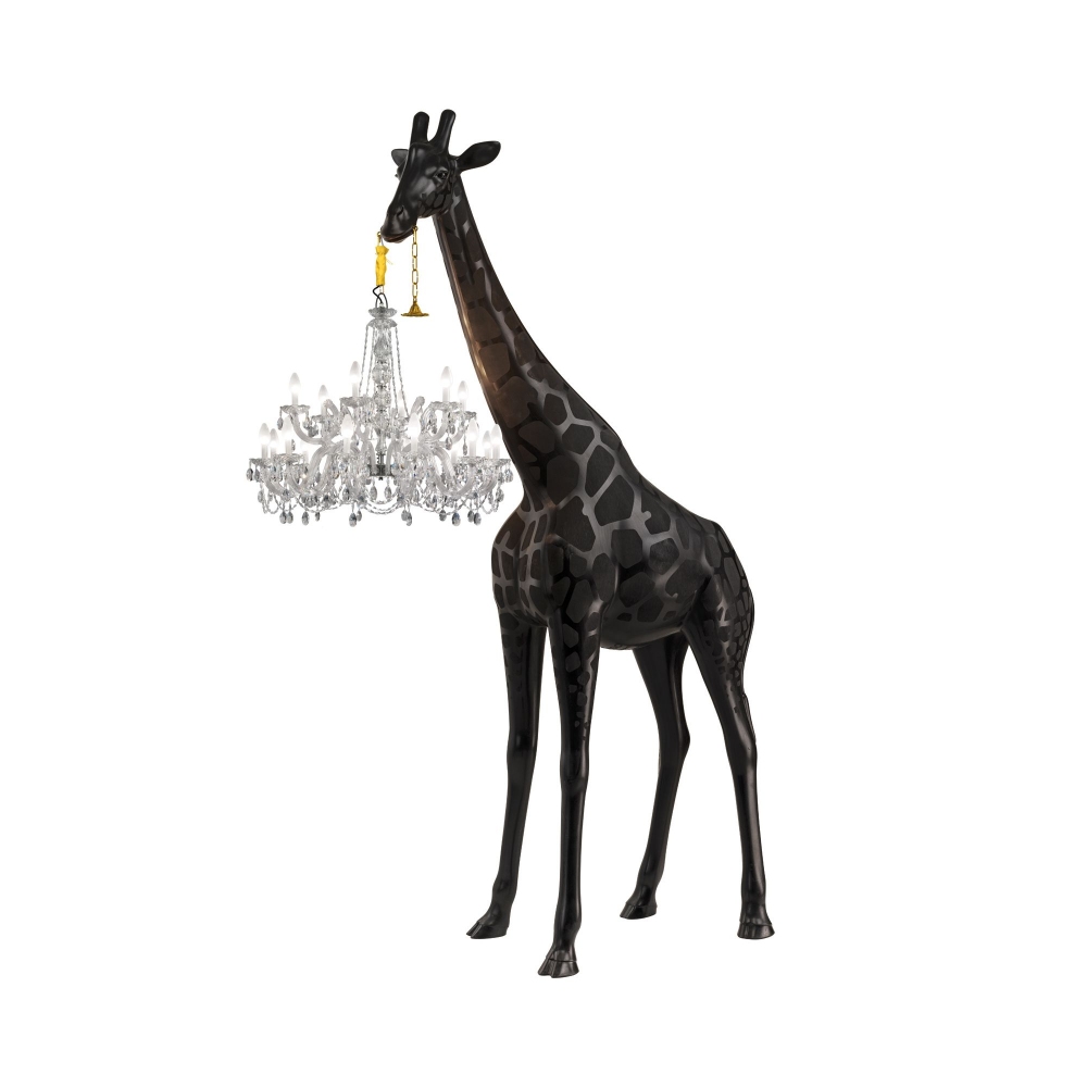 Qeeboo Lampada da terra Giraffe in love XL outdoor
