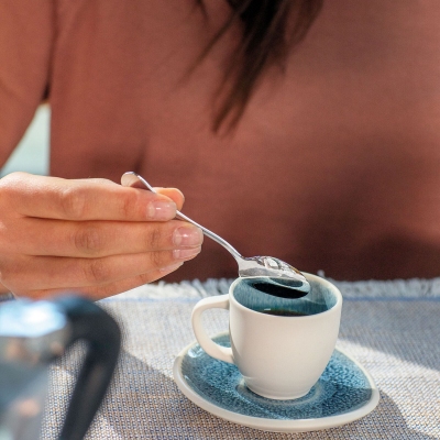 Sambonet 6 Bloom coffee spoons 2