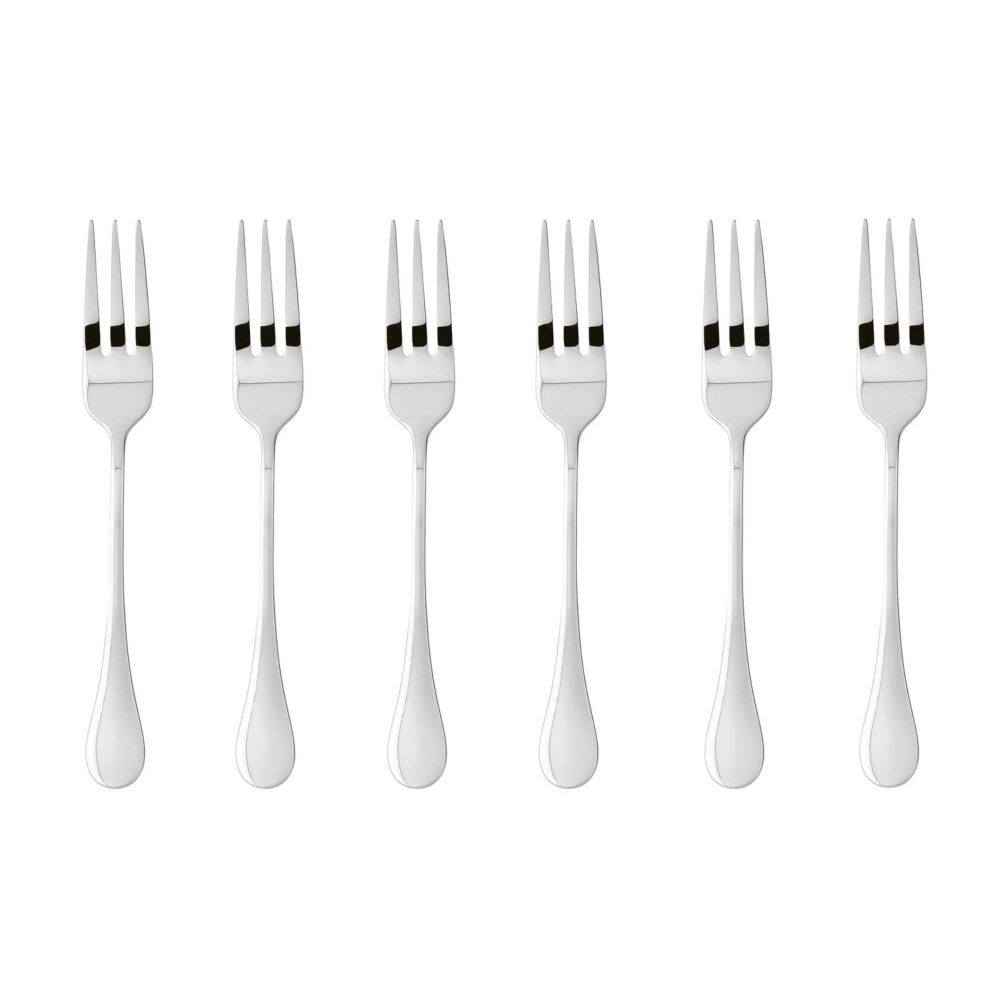 Sambonet 6 Bloom dessert forks