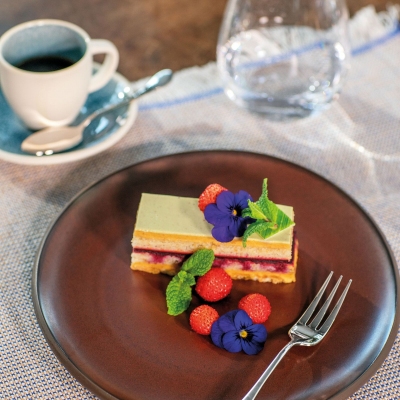 Sambonet 6 Bloom dessert forks 2