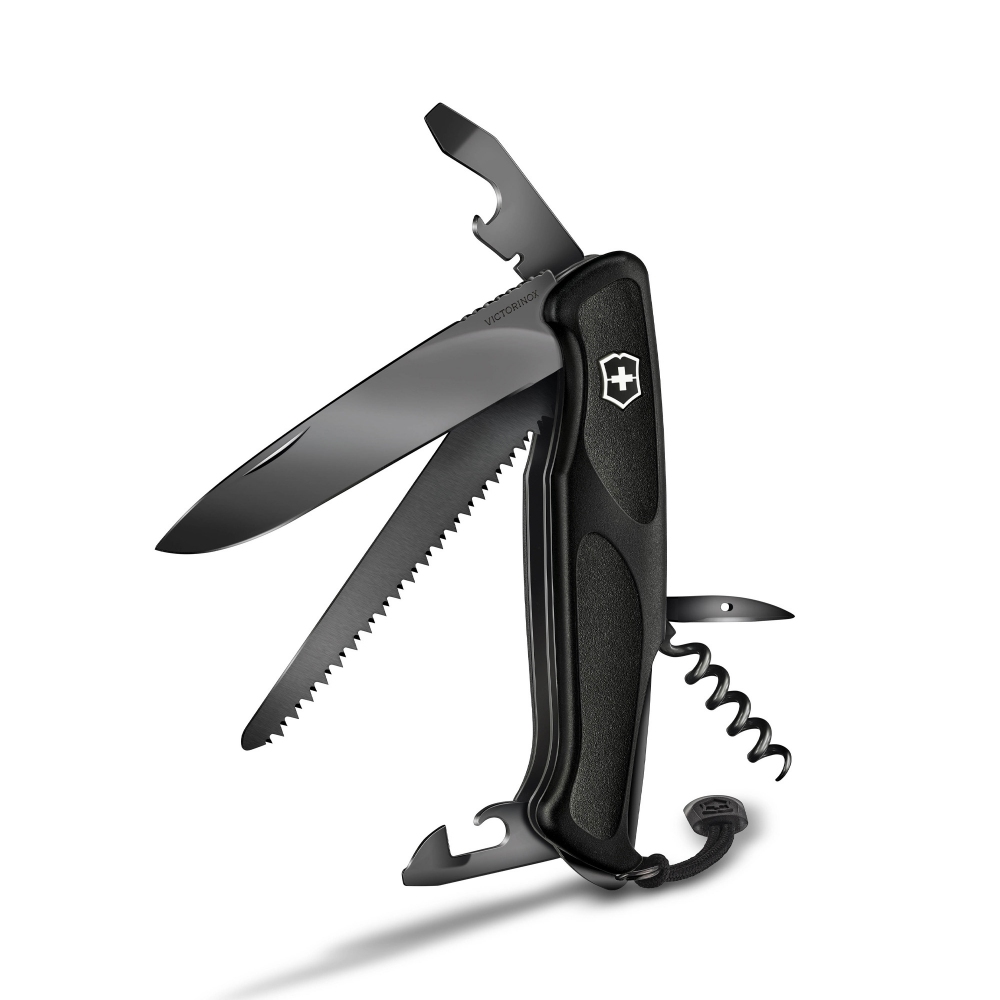 Victorinox Coltello Multiuso Rangergrip 55 Onyx Nero